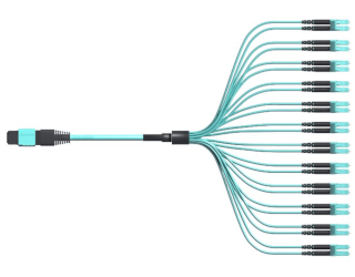 Custom MTP / MPO Breakout Fiber Optic Cables for Intra-Building and Inter-Floor Applications