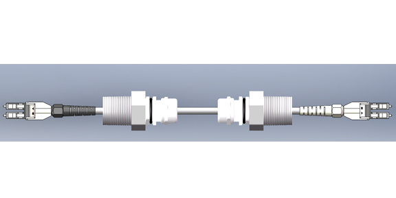 Design #1 Military/Tactical IP68 Armored cable with PG9 glands