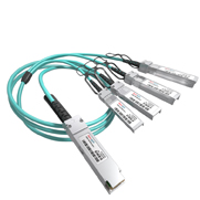 QSFP+ to 4xSFP+ AOC Breakout