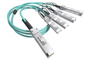 QSFP28 - 4xSFP28 AOC Breakout