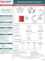 Bend-Insensitive Fiber Cables