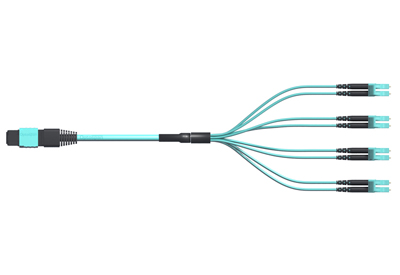QSFP TO SFP+ 8 FIBER MTP HARNESS