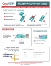 FieldSwitch™ Uniboot Duplex Fiber Cables